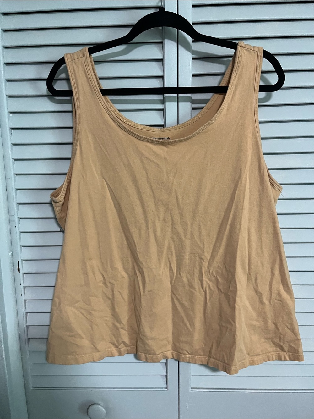 Amazon Essentials Women’s Scoop Neck Tank Top - Tan